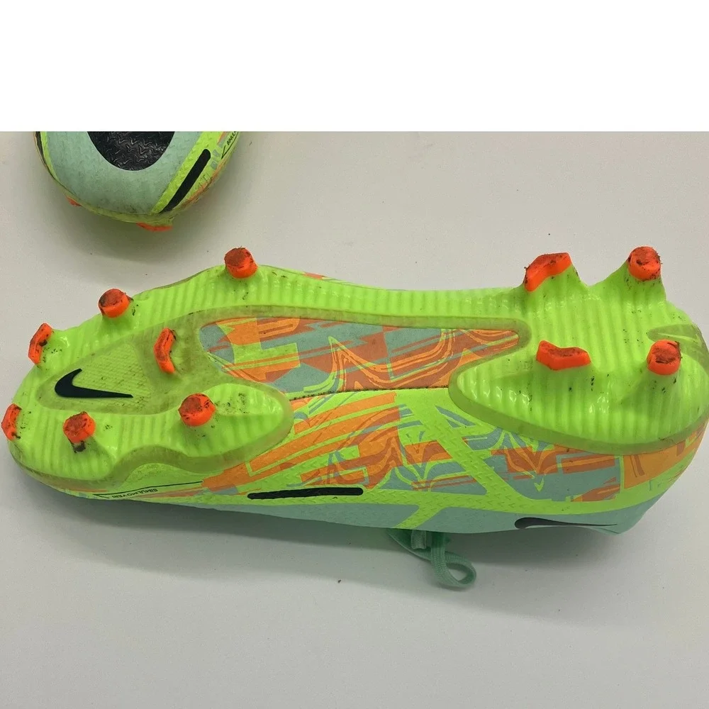 Nike Phantom GT Academy FG MG Kids Soccer Cleats Aqua Green Size 5Y CK8476-303